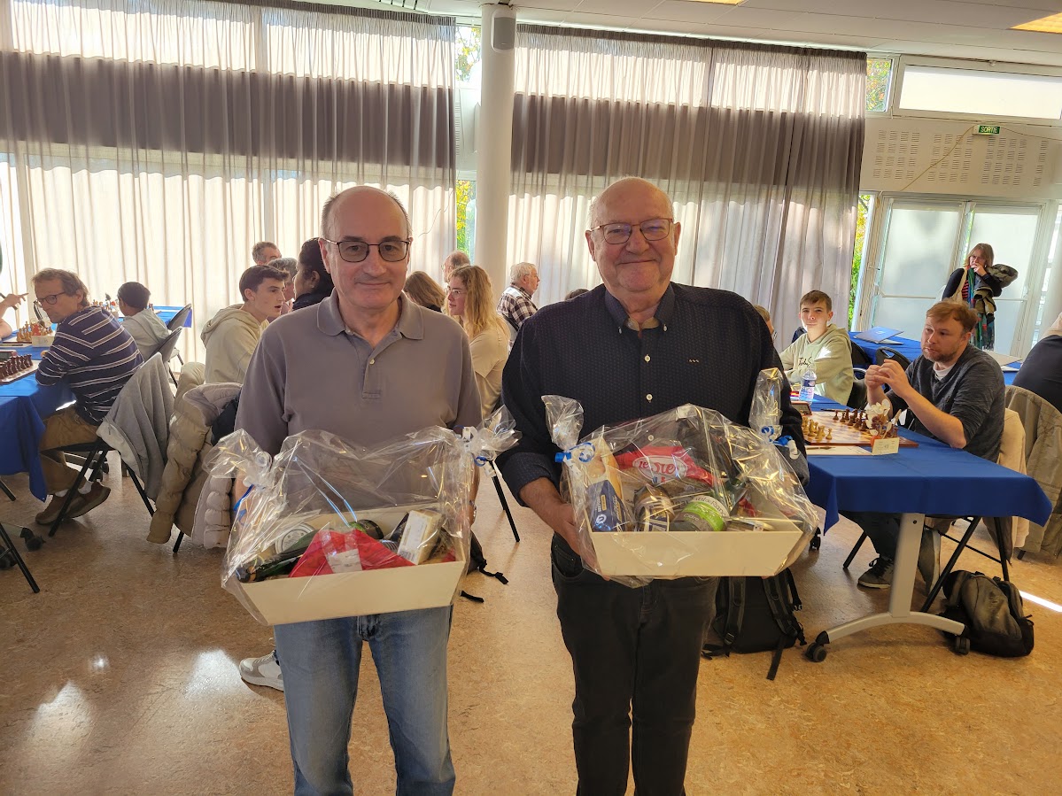 Stéphane Vaillant et Bernard Ferrandi, de grands fidèles de l'open international de Liffré