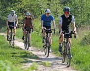 randonneurs à vélo